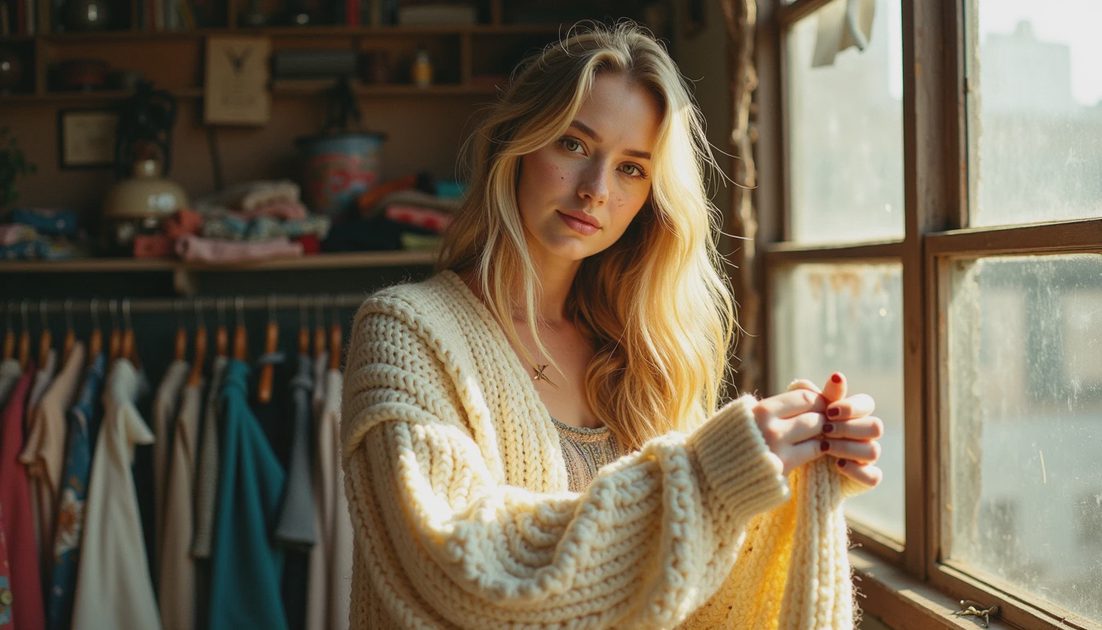 I Spent a Saturday Thrifting for the Ideal Oversized Cardigan, and Only One Was Worth Bringing Home