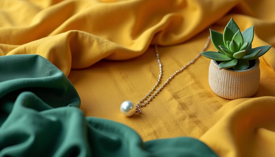 Visual context for Simple pearl pendant