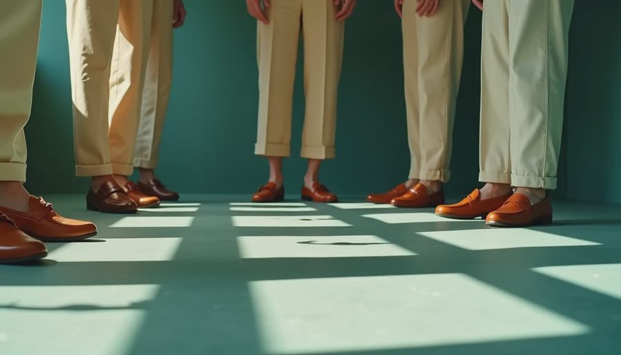 The Art of Loose Fit Trousers Pooling Over Loafers