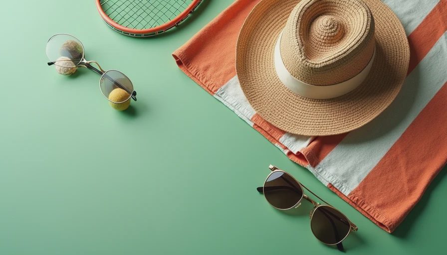 Visual context for summer preppy